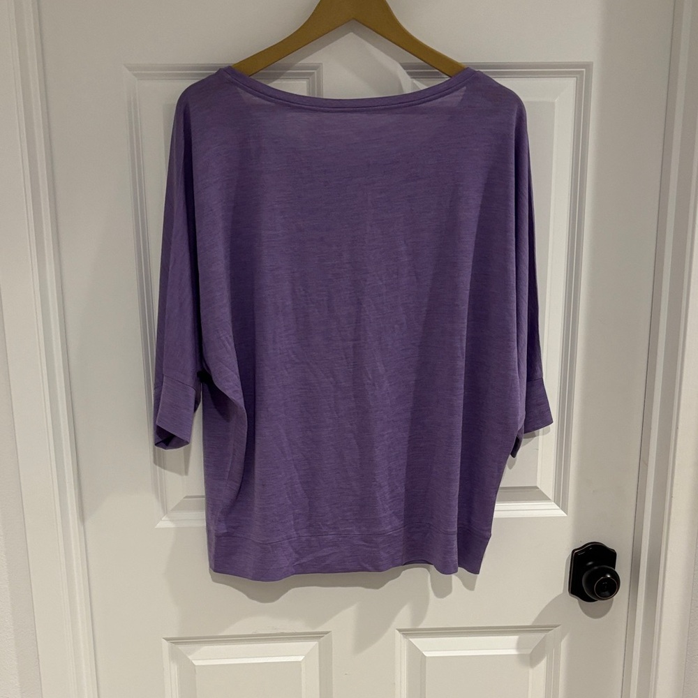 Eileen Fisher Lavender Blouse - Picture 3 of 4